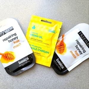 2 Kinds of Hair Masks (3 Masks) Argan Oil and Honey NWT